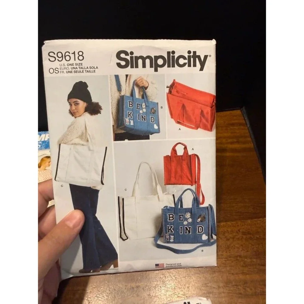 Lot of 6 Sewing Patterns Simplicity McCall's New Look Dresses Tops Aprons Bags